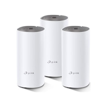 TP-Link Deco E4 1200 Mbps 5 GHz Wi-Fi Mesh Sistemi 3'lü
