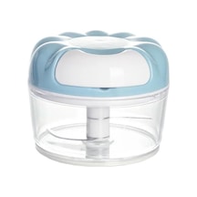 Mini Gıda Mikserleri Çok Fonksiyonlu Sarımsak Öğütücü Doğrayıcı Gıda Sebze Kesici Et Kıyma Makineleri Ev Mutfağı Manuel Sarımsak Presi Mavi