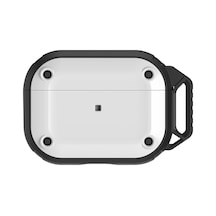 Movenchy Apple   Uyumlu  Airpods Pro 2 2.nesil Asgard Kılıf - Beyaz
