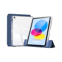 Apple Uyumlu iPad  10.9 2022 10.nesil Kılıf Magnetik Ayrılabilen Airbagli Zore Sliding Tablet Kılıfı