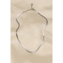 Mey İthalat 316l Çelik Silver Renk 45 Cm İtalyan Zincir Model Kadın Kolye - Özel Seri Meyeb6194e3d867e7db7cd97eb056 Gümüş