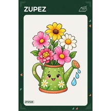Zpz528 Çiçek Açan Sulama Kabı Ütüyle Uygulanabilir Transfer Baskı - 911529667