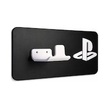 Playstation Duvar Askısı Ps Oyun Kolu Standı Dekoratif Siyah Kontrolcü Tutucu Aparat