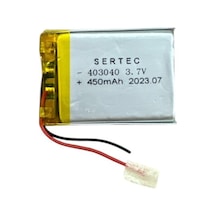601539 450mah 3.7v Lityum Polimer Pil Batarya Değişim