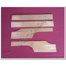 Woc Chrome Citroen Nemo Krom İç Kapı Eşiği 2008 Sonrası 4 Parça P