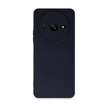Redmi A3 4g Kılıf Nano İçi Kadife Silikon - Lacivert İtdark2986