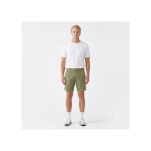 Levi's Erkek Minimalist Regular Fit Şort Günlük Kullanım Chino Açık Haki