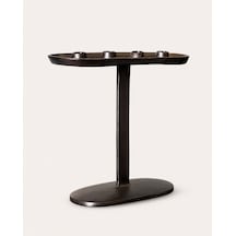 Mikasa Moor Siyah Bronz Ayaklı 4lü Mumluk 33x14x31cm Siyah - Bronz