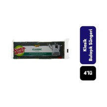 Scotch Brite Bulaşık Süngeri 4lü Tırnak Koruyuculu 12'li Paket