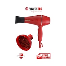 Powertec TR501 + Başlıklı 2500 W Profesyonel Saç Kurutma ve Fön Makinesi + Vigo