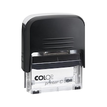 Colop Prınter C30 Siyah Kasa Siyah Keçe - 18 x 47 MM