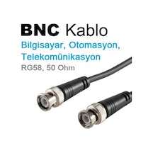 Irenis BNC Kablo 50 Ohm Bilgisayar, Otomasyon, Telekom, RG58, 20 M