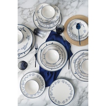 Blue Bloom Yemek Takımı 24 Parça 6 Kişilik 22810-11-12 Çok Renkli