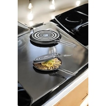 Şahane İkiz Gözleme Balık Tavası 32cm Siyah