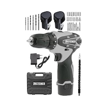 Steiner Germany Technology 36 V Metal Şanzıman Çift Akülü Şarjlı