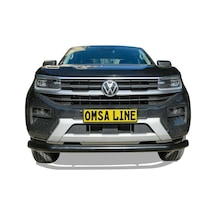 Omsa Vw Amarok Texas Ön Alt Koruma Çap:76 Siyah 2022 Ve Sonrası