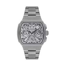 Wesse Wwg404103 Quartz Çelik Füme 42x52 Mm Erkek Kol Saati