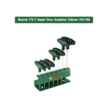 Bosch 7 Li T Saplı Torx Anahtar Takımı T9-t40 1600a039j2