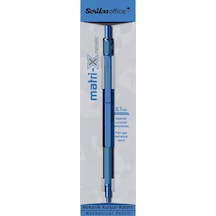 Scrikss Matri-x Versatil 0.7 Mm Metalik Mavi Şeffaf Amb.