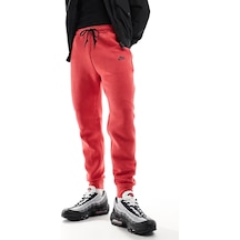 Nike Sportwear Tech Fleece Trousers Red Joggers Eşofman Altı Kırmızı Kırmızı
