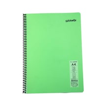 Umur - My Note Mynote A4 72 Yaprak Spiralli Plastik Kapak Defter Pastel Çok Renkli