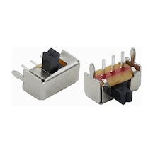 SK-12D07 2 Konumlu 3-Pin Sürgülü Switch - 90 Derece