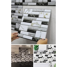 TechnoSmart 30X30cm 3D Kendinden Yapışkanlı Duvar Kağıdı Kaplama