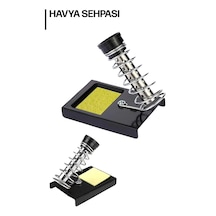 Metal Elektronik Tamir Havya Lehim Standı Sehpası