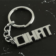 Ilkeshop Cihat İsimli Anahtarlık- Çok Renkli