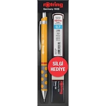 Rotring Tikky Mekanik Kurşun Kalem Okul Seti 0.7 Mango Turuncu
