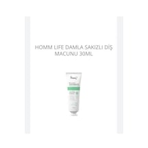 Homm Lifedamla Sakızlı Diş Macunu 30ml Çürük Önleyici