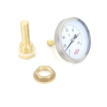 Kahveci Kazanı Isı Göstergesi Çay Kazanı Sıcaklık Saat 120 Derece