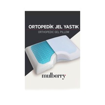 Breathable Cool Jel Deluxe Hafızalı Yastık 60x40x13 Cm Beyaz