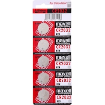 Maxell 2032 3V Lityum Pil 5Li Anakart Bios Hafiz