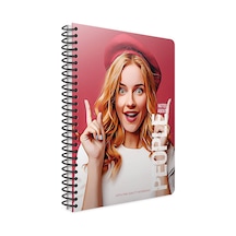 Gıpta People Spiralli Pp Kapak 17x24 120 Yaprak Çizgili Defter 6260