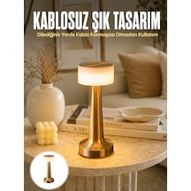 Kargo Dekoratif Masa Lambası Dokunmatik Renk Değiştirebilen Gece Lambası Yeni Nesil Najmaddin Diğer