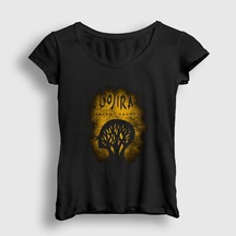 Presmono Kadın Enfant Sauvage Gojira T-shirt Siyah