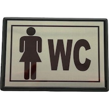 Cemax Yönlendirme Küçük Wc Bayan 10X7 Cm