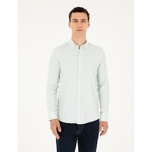 Pierre Cardin Erkek Çağla Gömlek Desenli 50291042-vr016 Çağla Çok Renkli