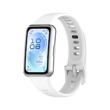 Huawei Band 11 Pro Silikon Klasik Kordon Beyaz