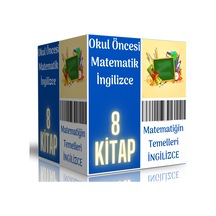 Okul Öncesi Matematik – Ingilizce Kitap Seti 8 Kitap