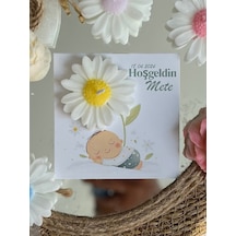 Bernami Mum Pinterest 20 Adet Özel Tasarlanmış Kart Ve Papatya Mum. Bebek Doğum, Babyshower, Doğum Günü, Hediyelik Diğer