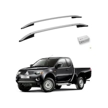 Turtle Mitsubishi L200 Mk4 2006-2014 Tavan Çıtası Crown Gri