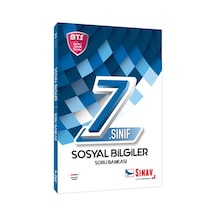7. Sınıf Sosyal Bilgiler Soru Bankası Bts