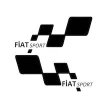 Fiat 2 Sport Etiket Yapıştırma 30cmx11cm Mmd208