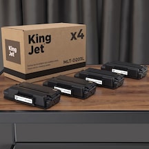 Kingjet Samsung Uyumlu Mlt-d203l Yüksek Kapasiteli 4'lü Paket Çipli Uyumlu Toner Proxpress Sl-m4070fx
