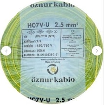2,5 Nya Öznur Marka Sarı Yeşil