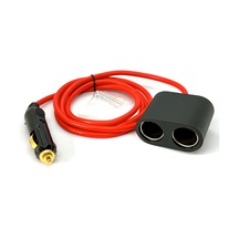 Speeduf1.5metre Çakmak Uzatma Kablosu2li 12v/24v Çakmak Çoklayıcı