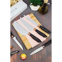Black Copper Serisi 5li Mutfak Bıçak Seti Börek-doğrama-sıyırma
