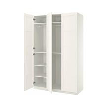 Ikea Beyaz Fonksiyonel Kapaklı Gardırop